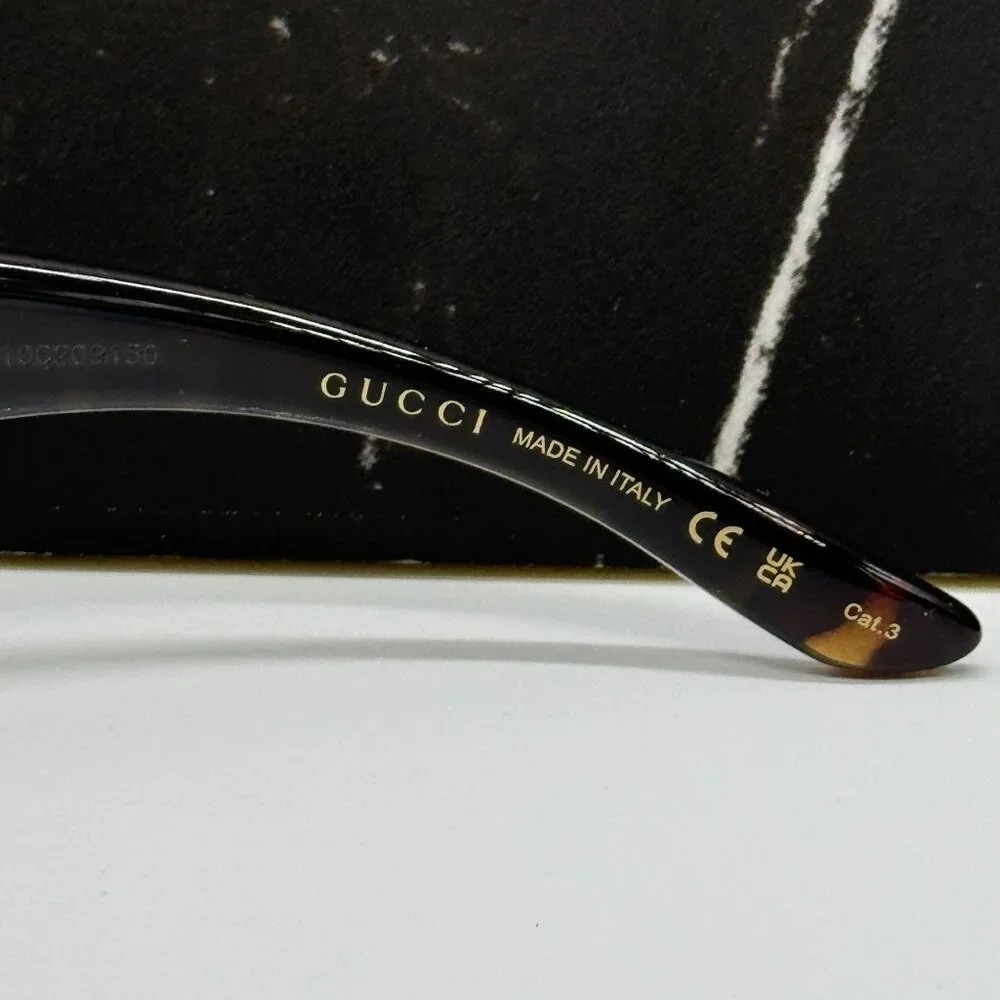 NEW GUCCI HAVANA UNISEX SUNGLASSES GUCCI GG1575S 002